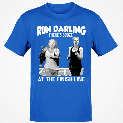 Run Darling Classic Unisex T-Shirt - Royal - 11
