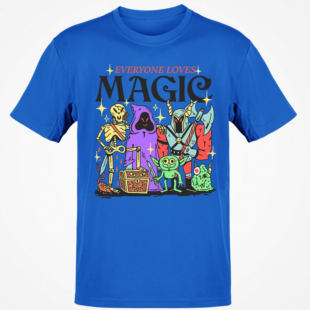 Classic Unisex T-Shirt - B144LVFZ - Royal - 11