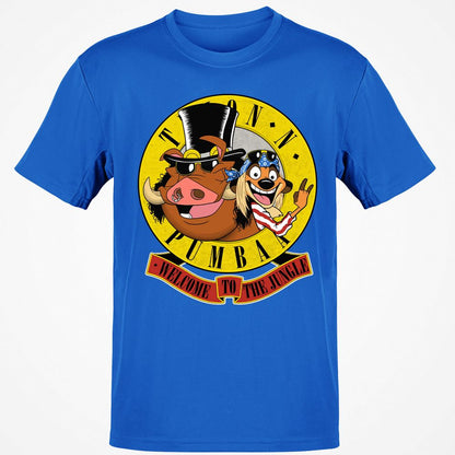 Classic Unisex T-Shirt - Black - Royal - 11