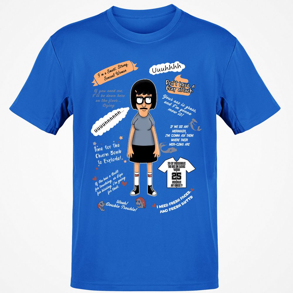 Classic Unisex T-Shirt - DWEBYJPG - Royal - 11