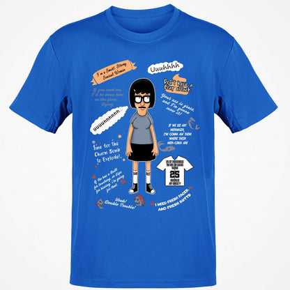 Classic Unisex T-Shirt - DWEBYJPG - Royal - 11