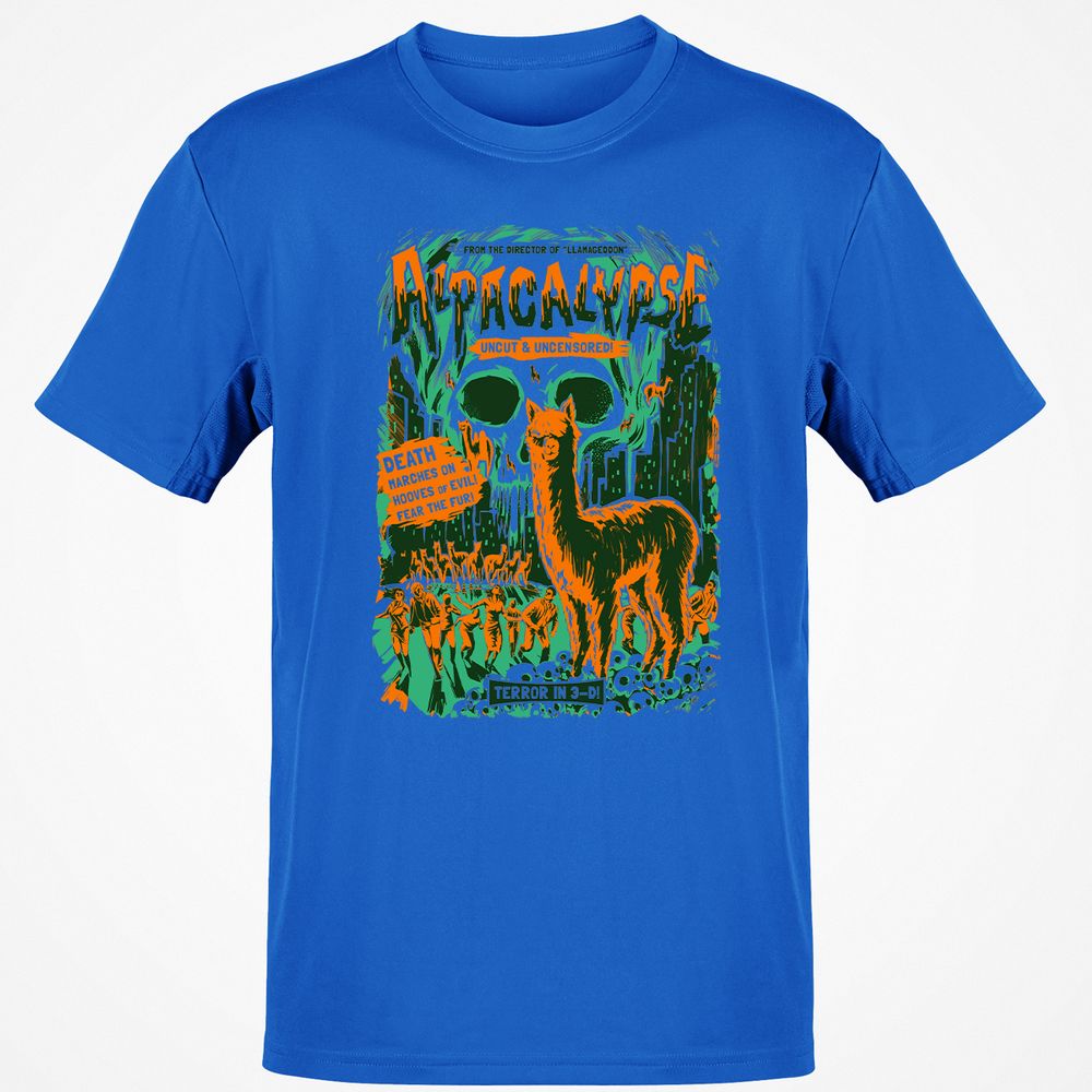 Classic Unisex T-Shirt - HRB98YHU - Royal - 11