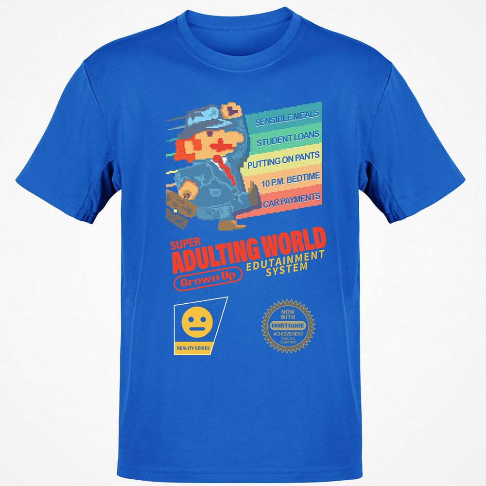Classic Unisex T-Shirt - ZSSUBUB9 - Royal - 11
