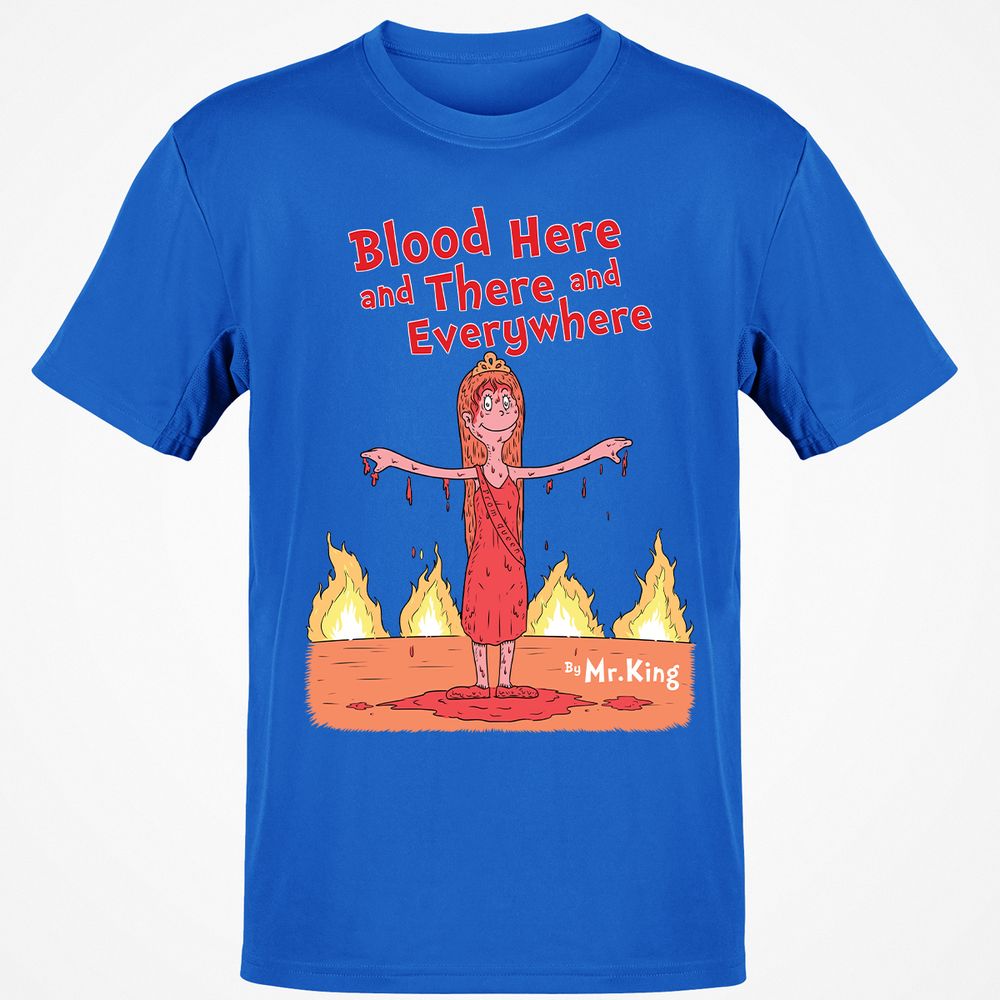 Classic Unisex T-Shirt - KTYGB82Z - Royal - 11