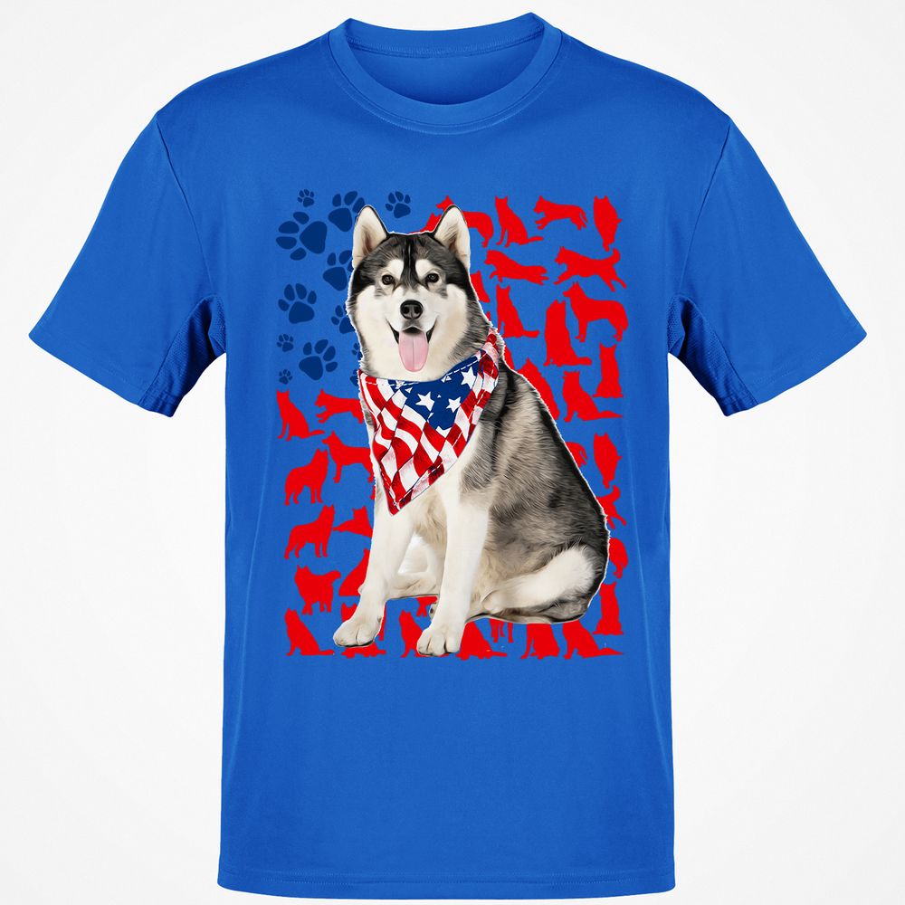 Classic Unisex T-Shirt - L12NK77Y - Royal - 11
