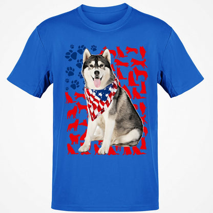 Classic Unisex T-Shirt - L12NK77Y - Royal - 11