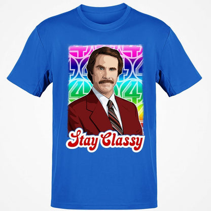 Classic Unisex T-Shirt - XJ15Y3TA - Royal - 11