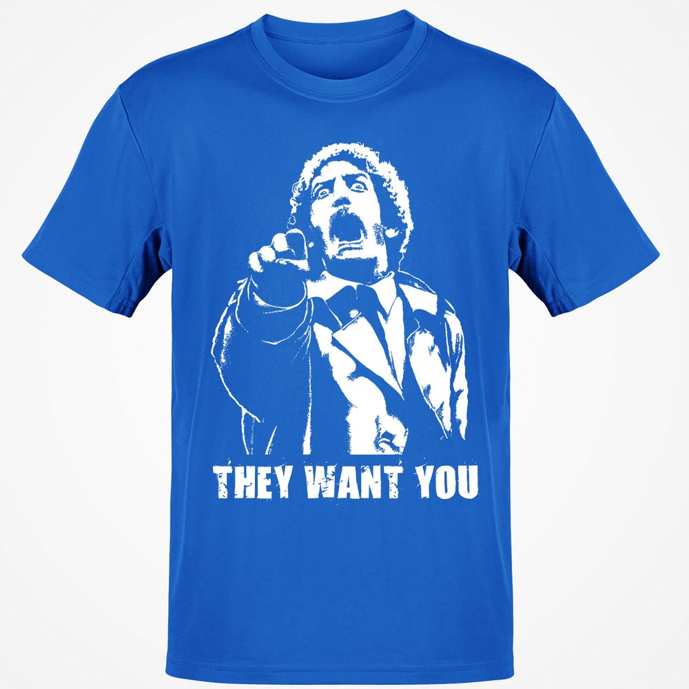 Classic Unisex T-Shirt - DE7MANX4 - Royal - 11