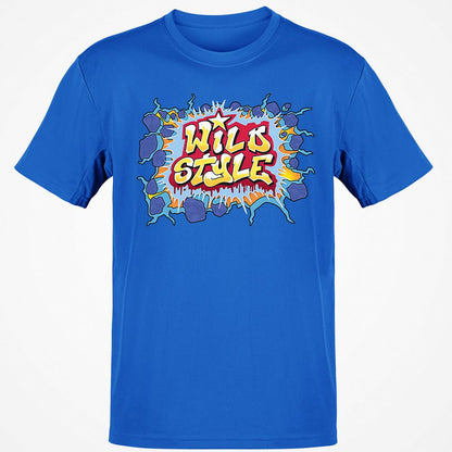 Classic Unisex T-Shirt - Black - Royal - 11