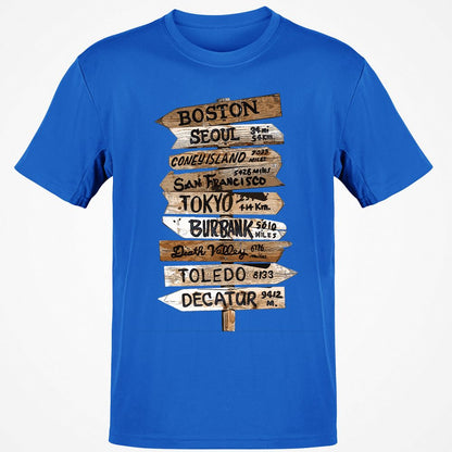 Classic Unisex T-Shirt - VMN9CBMP - Royal - 11