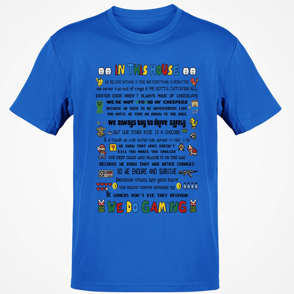 Classic Unisex T-Shirt - JVFK4642 - Royal - 11