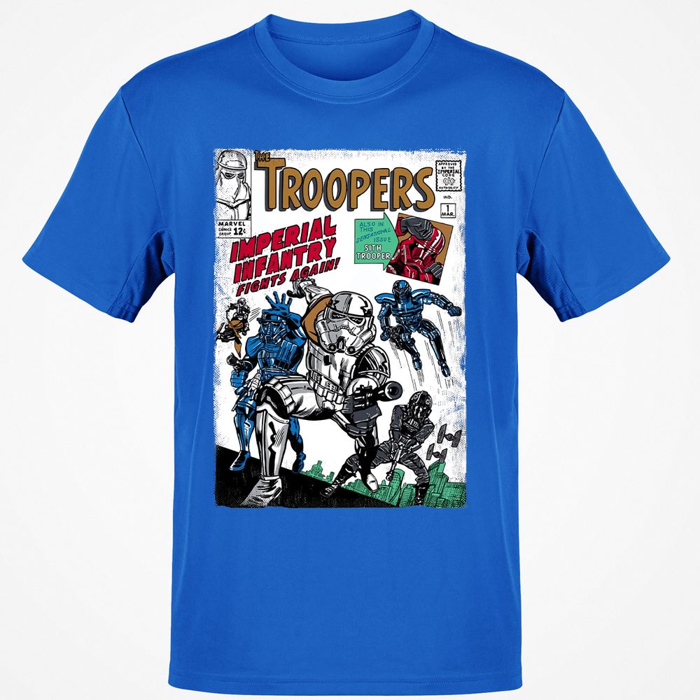 Classic Unisex T-Shirt - U73YU5F9 - Royal - 11