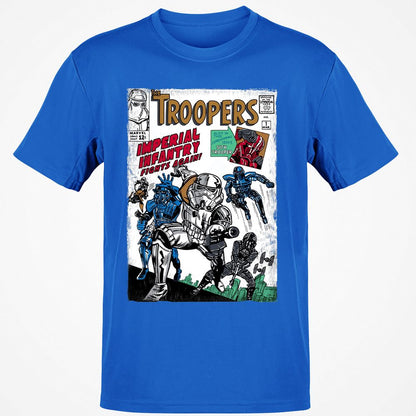 Classic Unisex T-Shirt - U73YU5F9 - Royal - 11