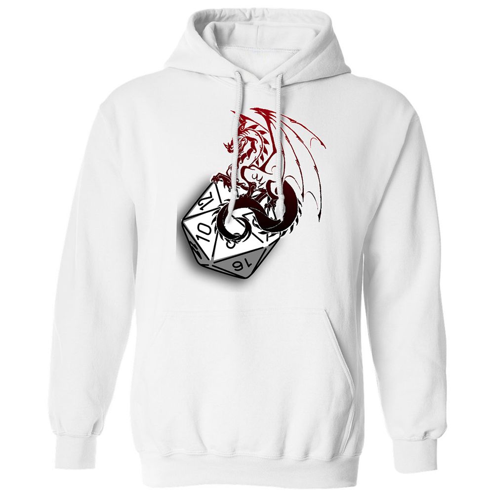 Classic Unisex Hoodie - 7625PQ9W - White - 11