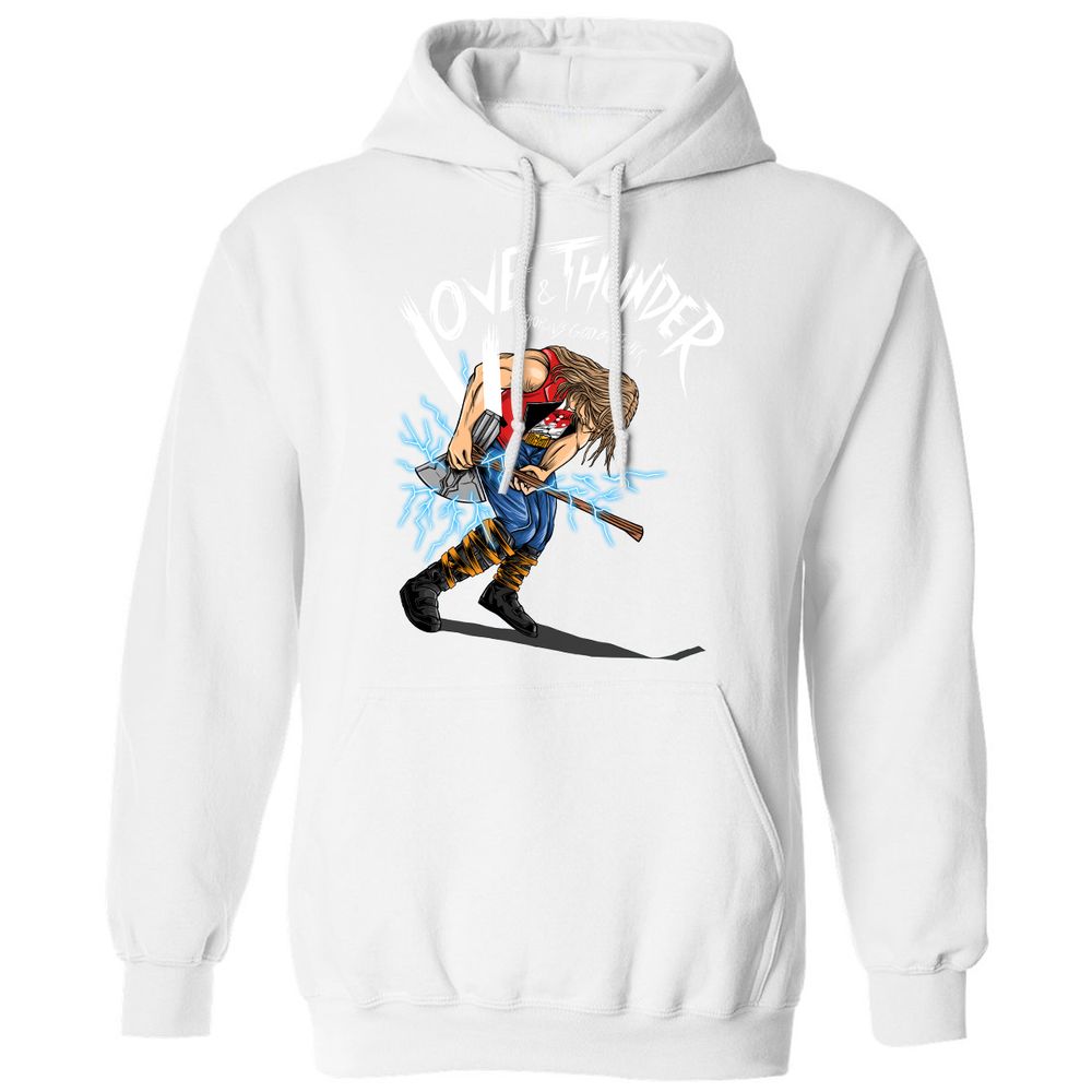 Classic Unisex Hoodie - 1JX7GJM4 - White - 11