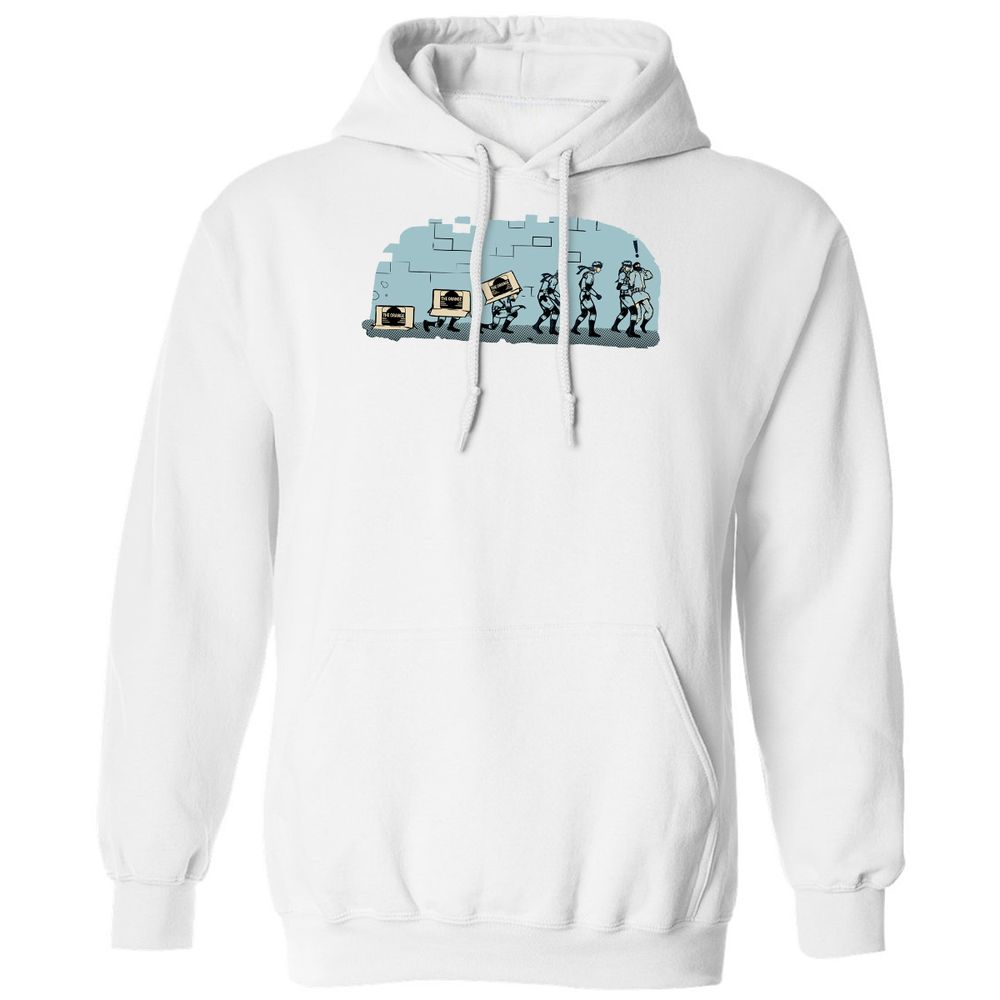 Classic Unisex Hoodie - DCWTGWKA - White - 11