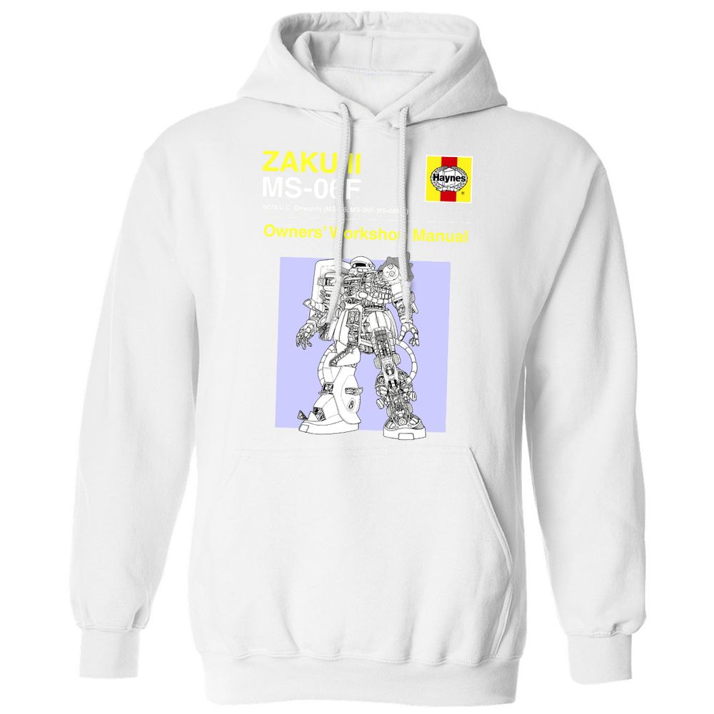 Classic Unisex Hoodie - ZQE46RCY - White - 11