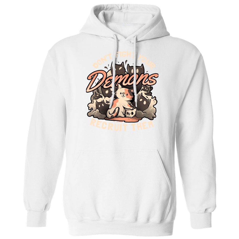 Classic Unisex Hoodie - TZMPX299 - White - 11