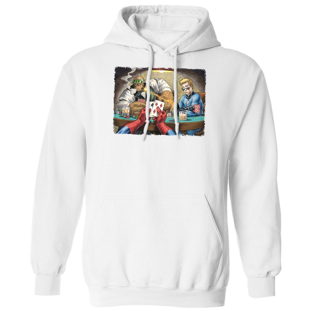Classic Unisex Hoodie - KHMPGM72 - White - 11