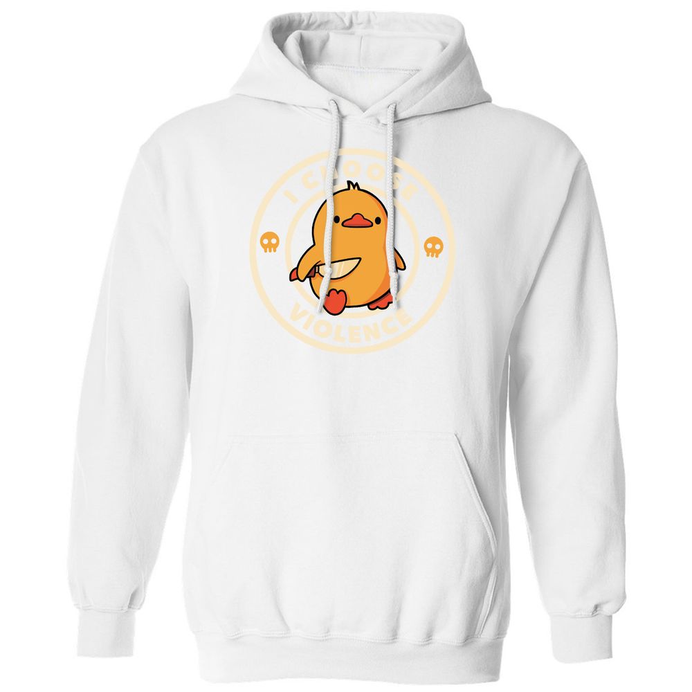 Classic Unisex Hoodie - DPQJQWSS - White - 11