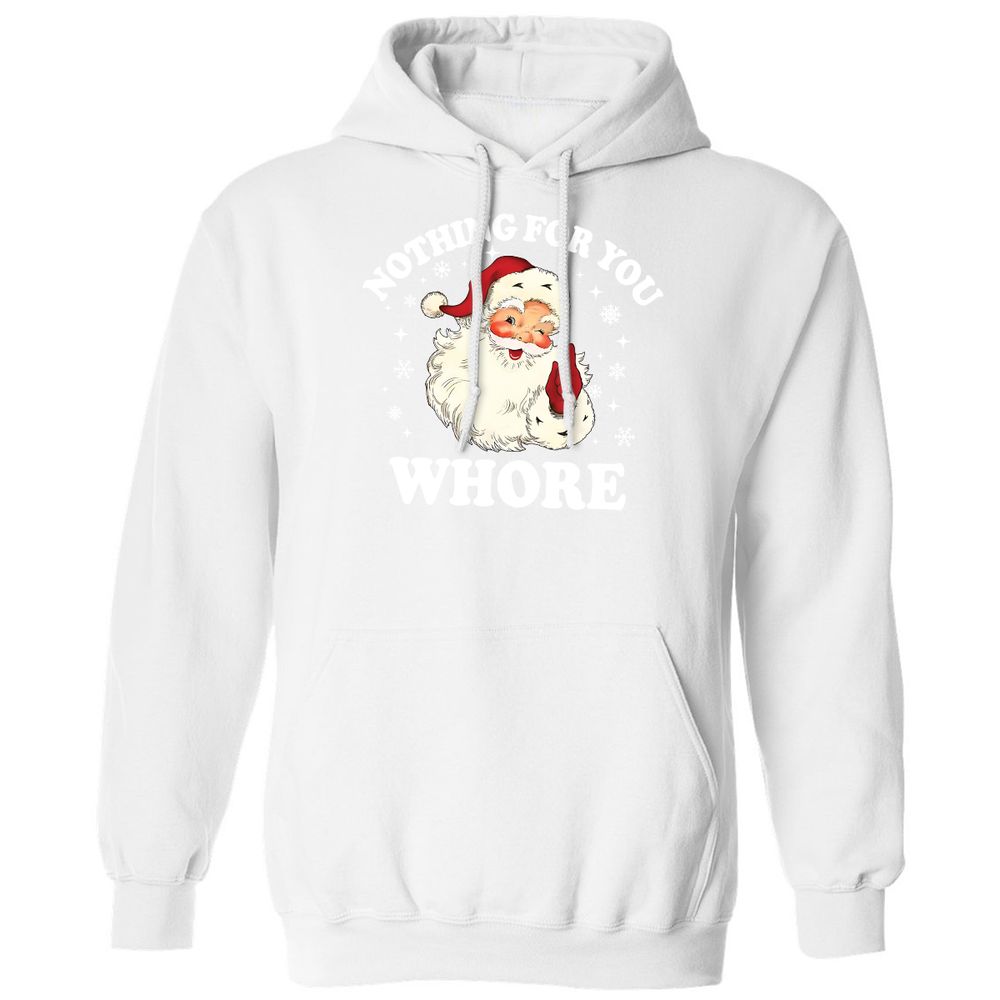 Nothing For You Whore Santa - White - 11