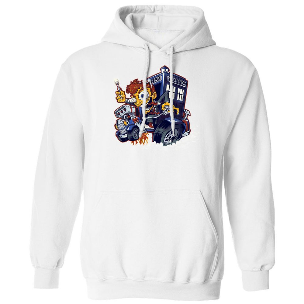 Classic Unisex Hoodie - QQSVQQLH - White - 11