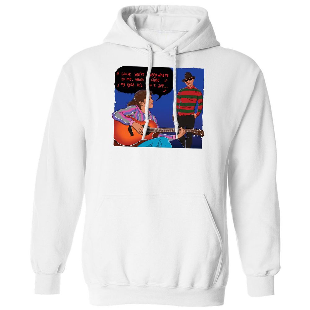 Classic Unisex Hoodie - Q3AVAFWK - White - 11