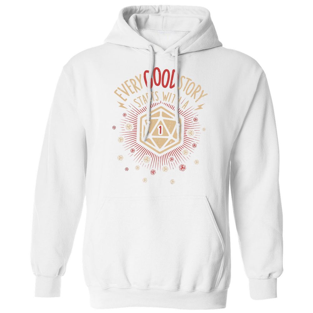Classic Unisex Hoodie - D85SJVQ6 - White - 11