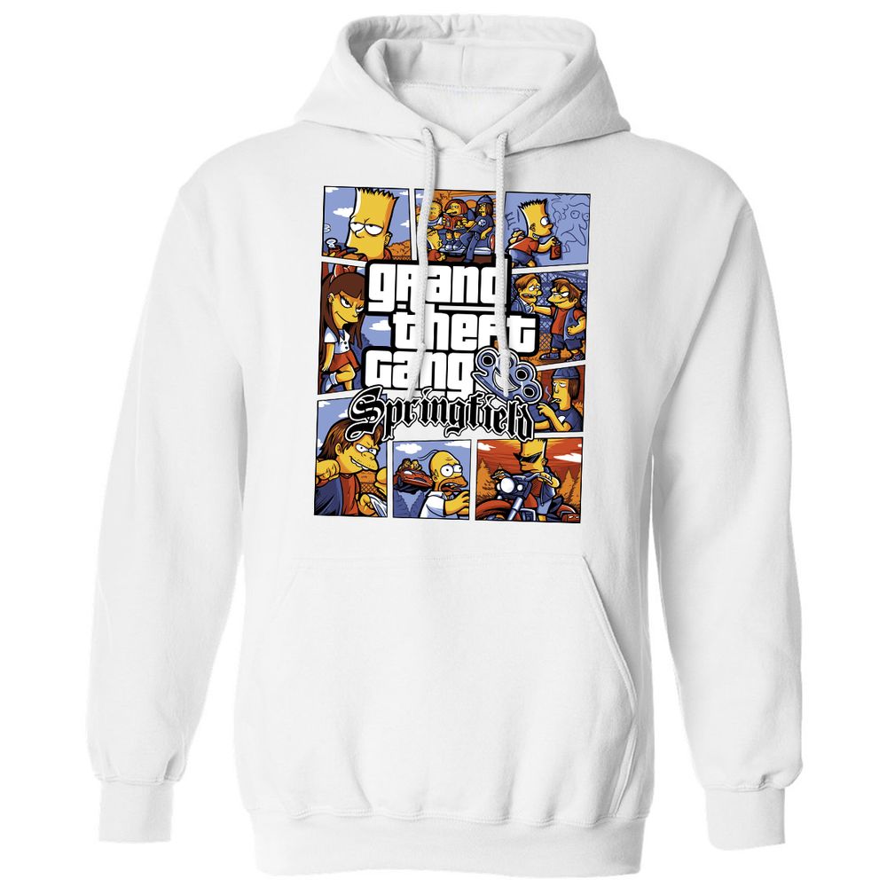 Classic Unisex Hoodie - Y81KBBQV - White - 11