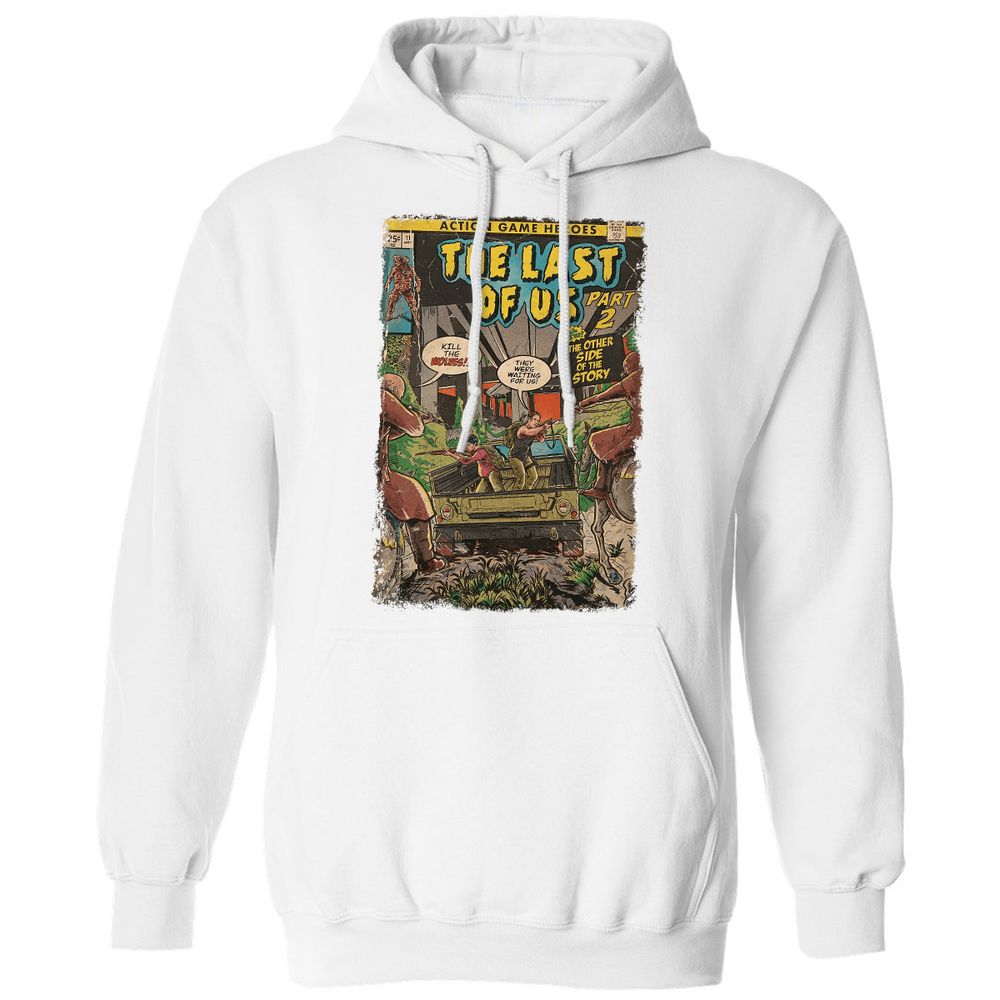 Classic Unisex Hoodie - 5FU7K4D9 - White - 11