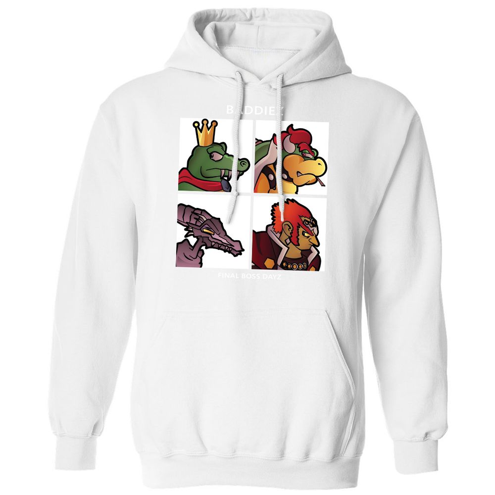 Classic Unisex Hoodie - U1BZB1DD - White - 11