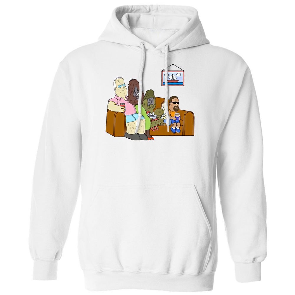 Classic Unisex Hoodie - 3UQCPCSB - White - 11