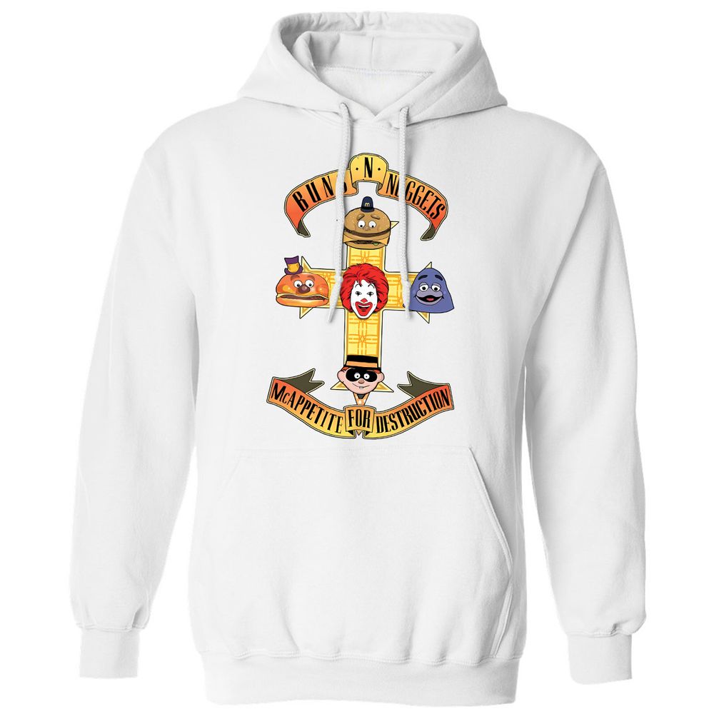 Classic Unisex Hoodie - J8H7XKNF - White - 11