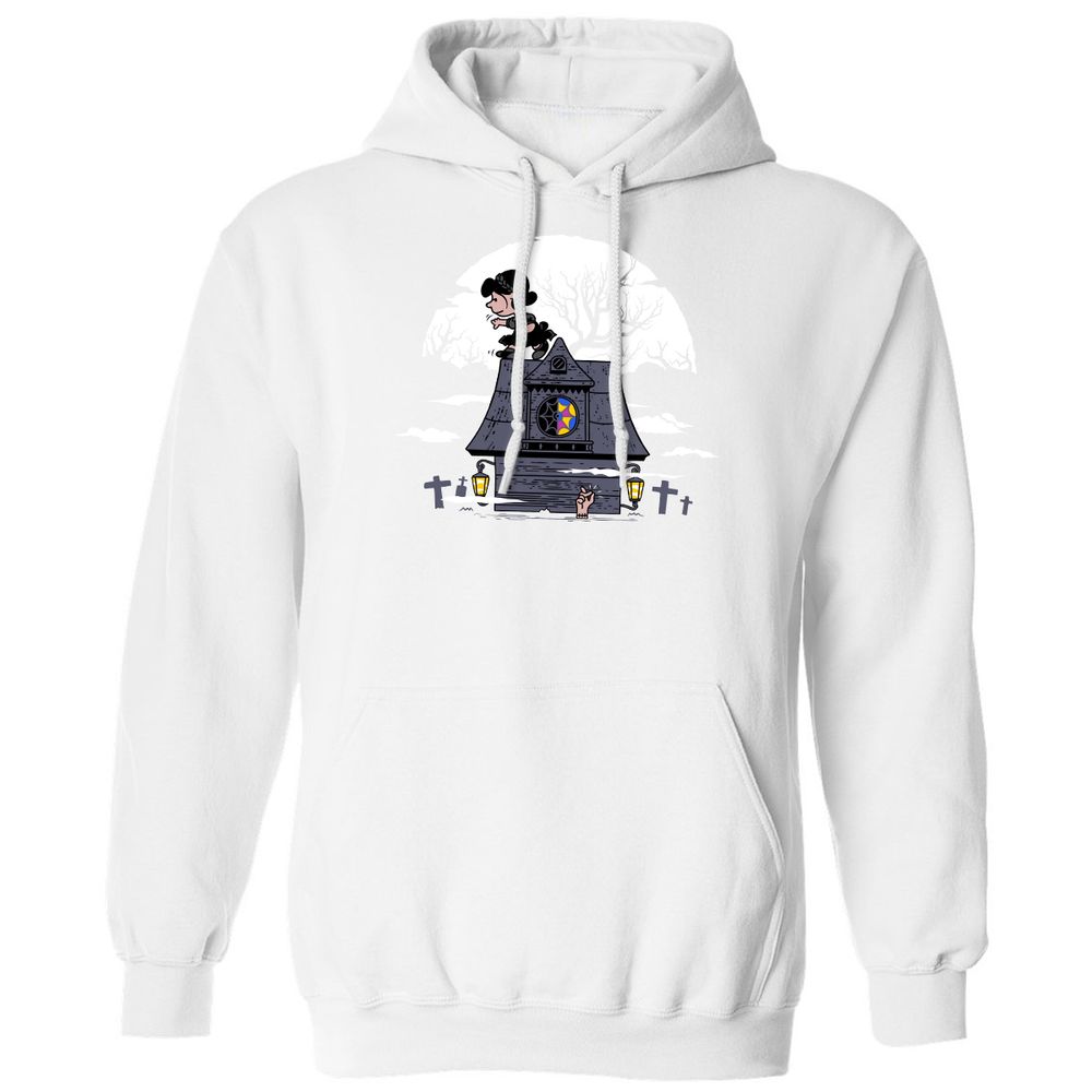 Classic Unisex Hoodie - B69U8VYT - White - 11