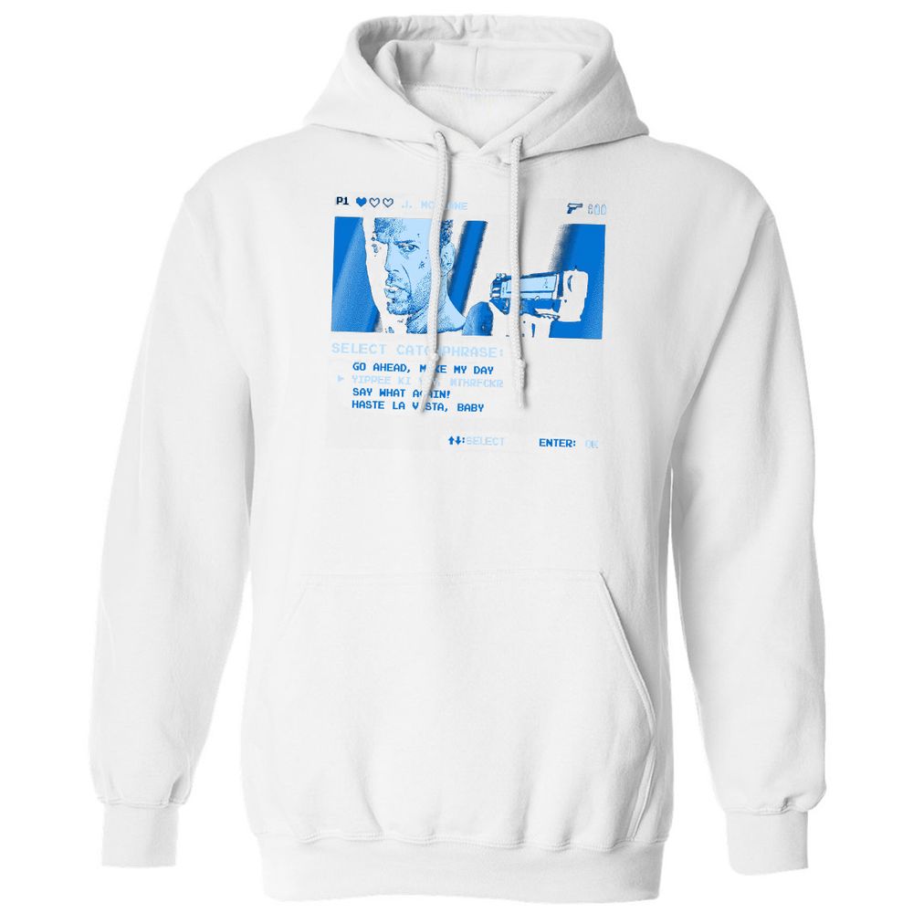 Classic Unisex Hoodie - WJKFVRCM - White - 11