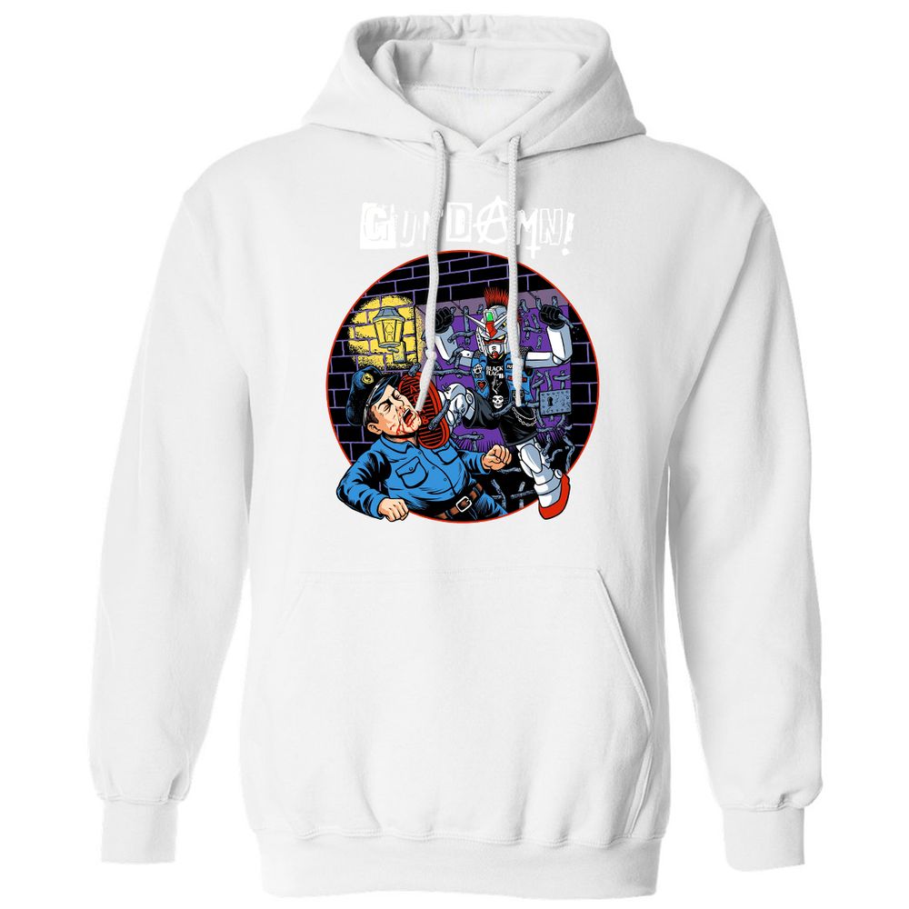 Classic Unisex Hoodie - ETXJ69ZD - White - 11