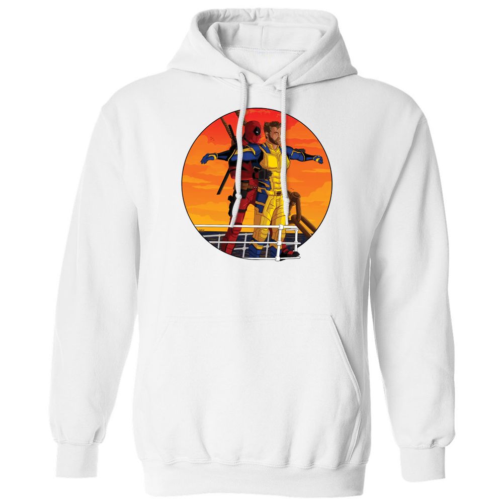 Classic Unisex Hoodie - ECPH7BLQ - White - 11