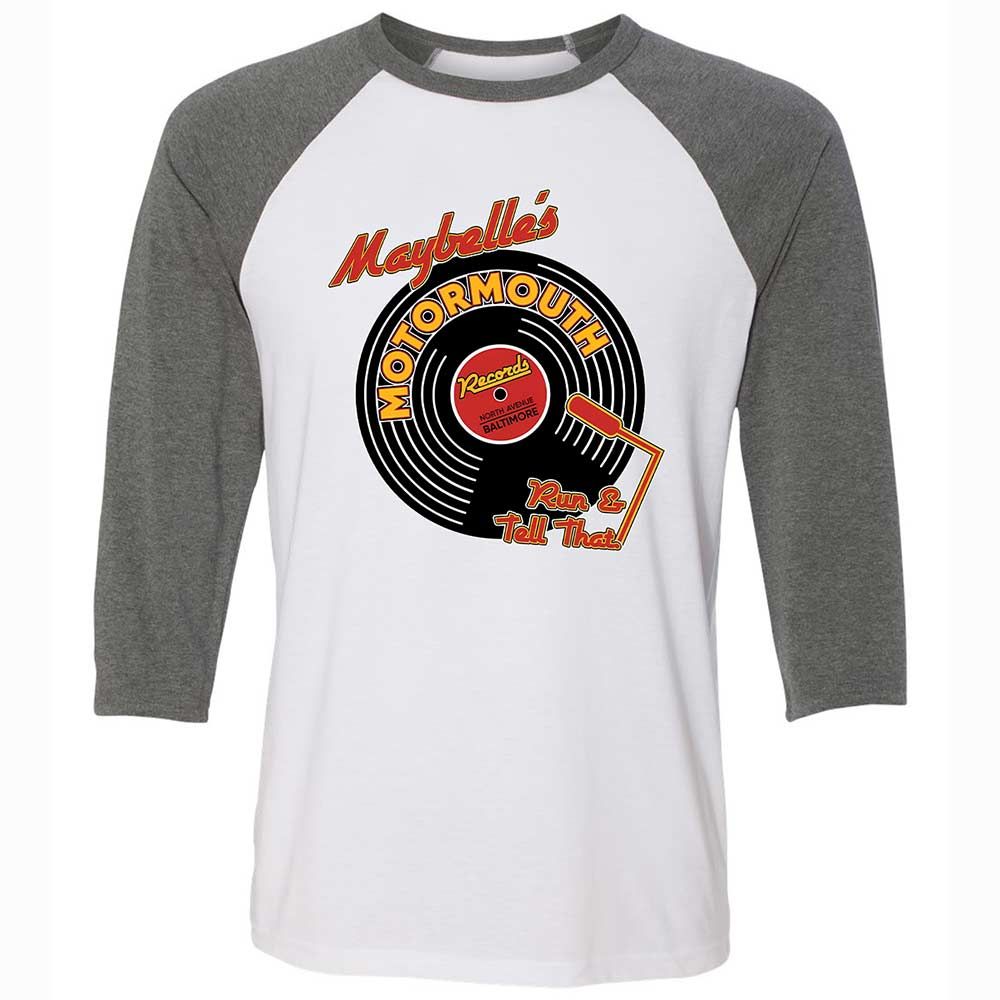 Maybelle's Motormouth Records - White/Deep Heather - 11