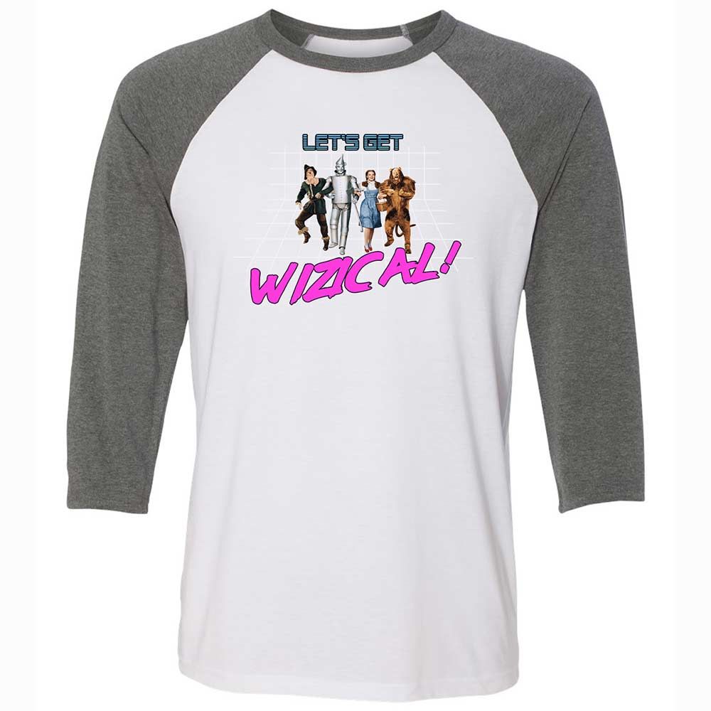 Unisex 3/4 Baseball Tee - F5HRYDB4 - White/Deep Heather - 11