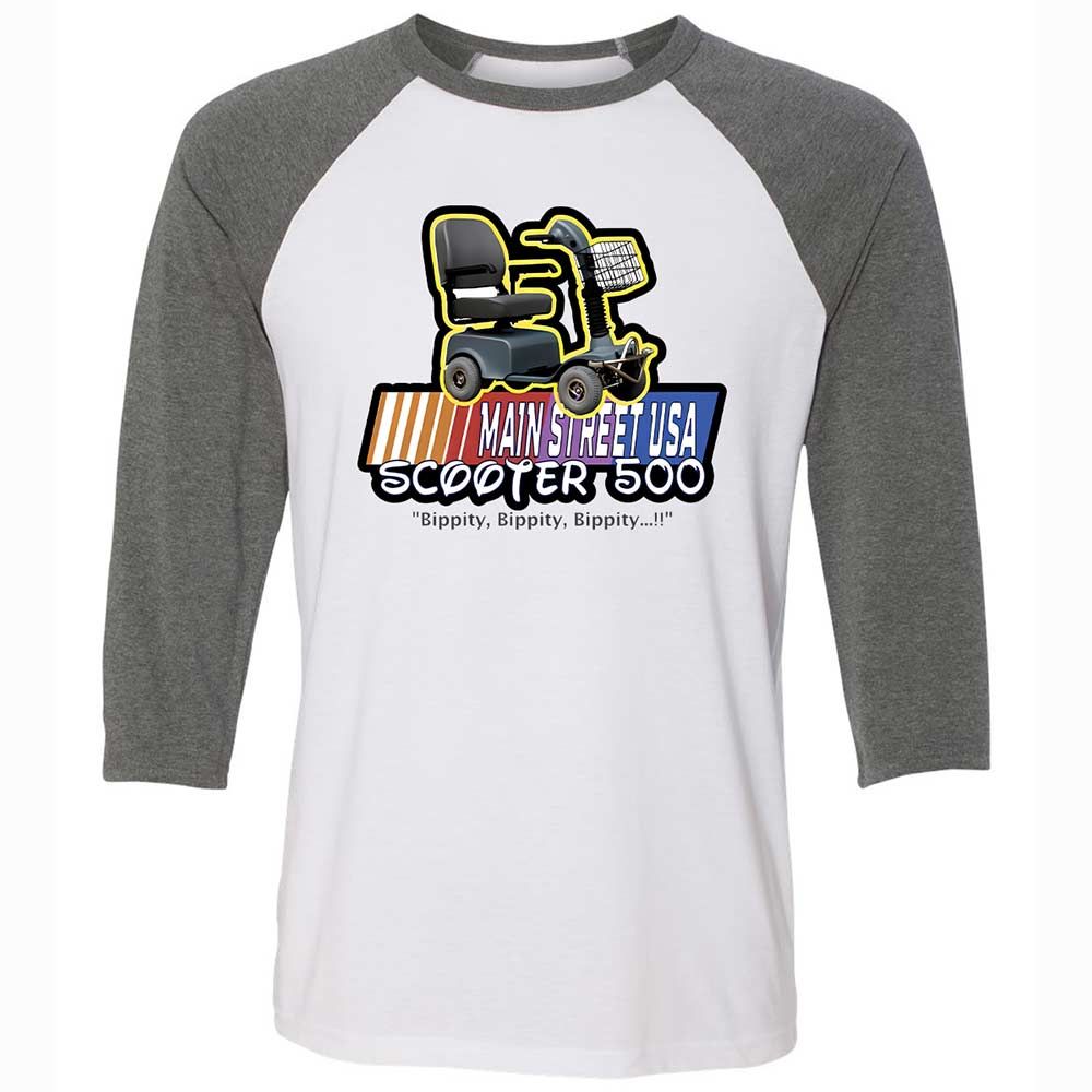 Unisex 3/4 Baseball Tee - 2NSK57L4 - White/Deep Heather - 11