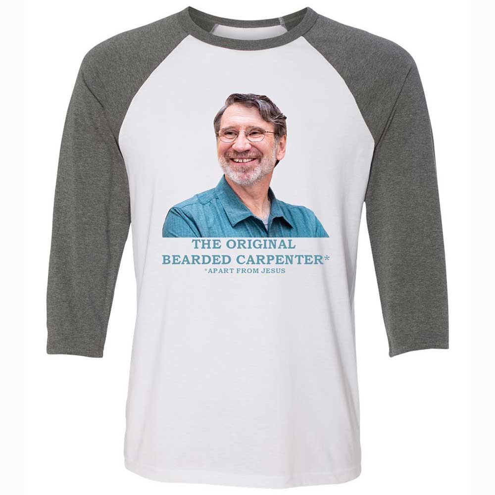 The Original Bearded Carpenter - White/Deep Heather - 11