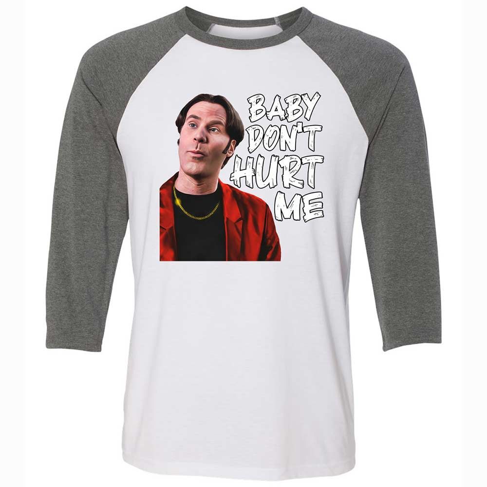 Baby Don't Hurt Me - White/Deep Heather - 11