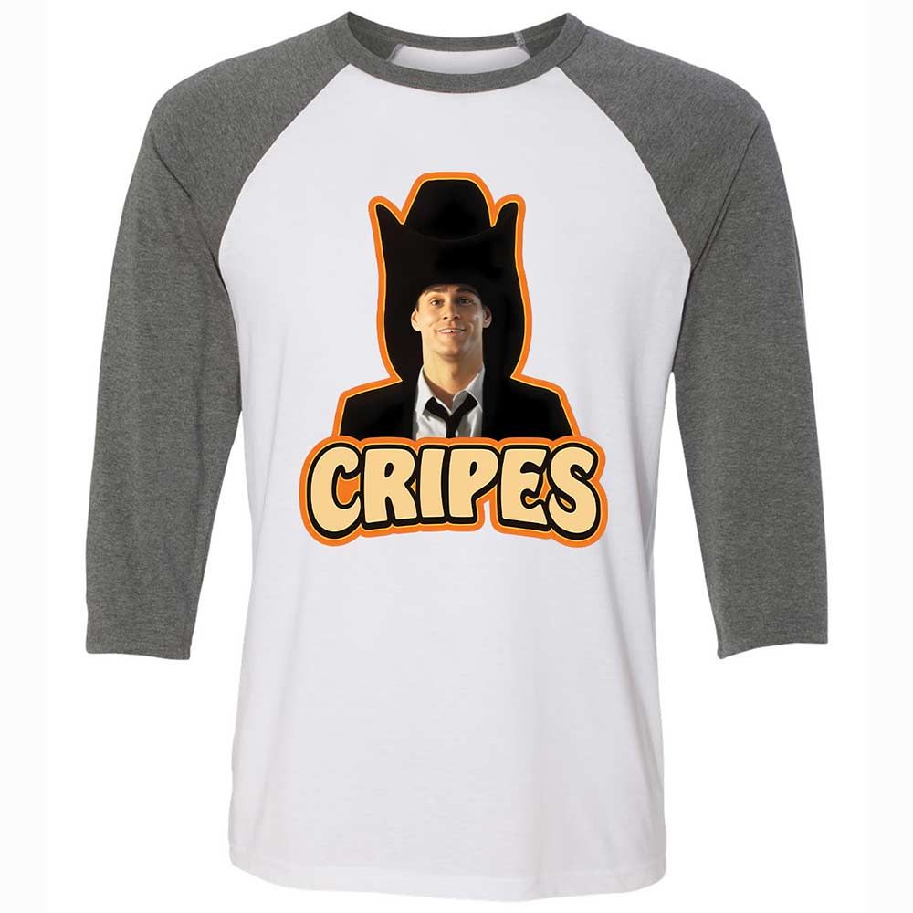 Unisex 3/4 Baseball Tee - DD8EUP13 - White/Deep Heather - 11