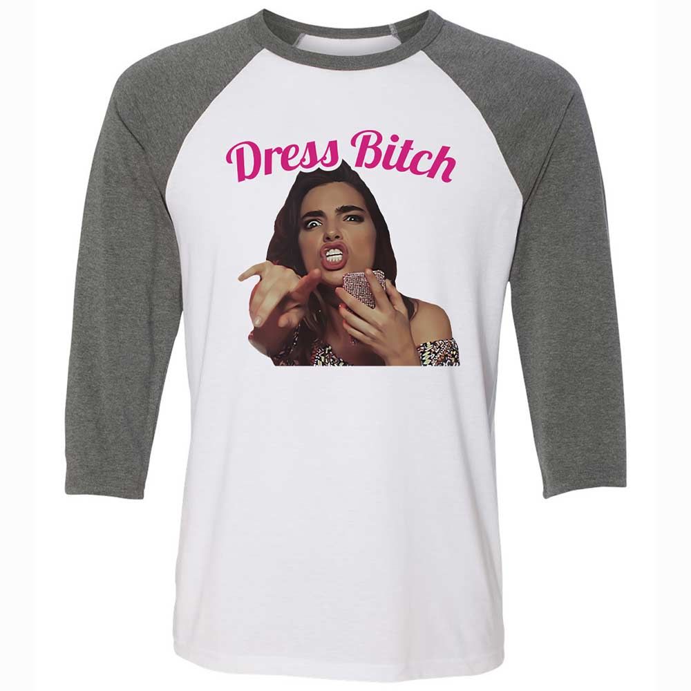 Dress Bitch - White/Deep Heather - 11