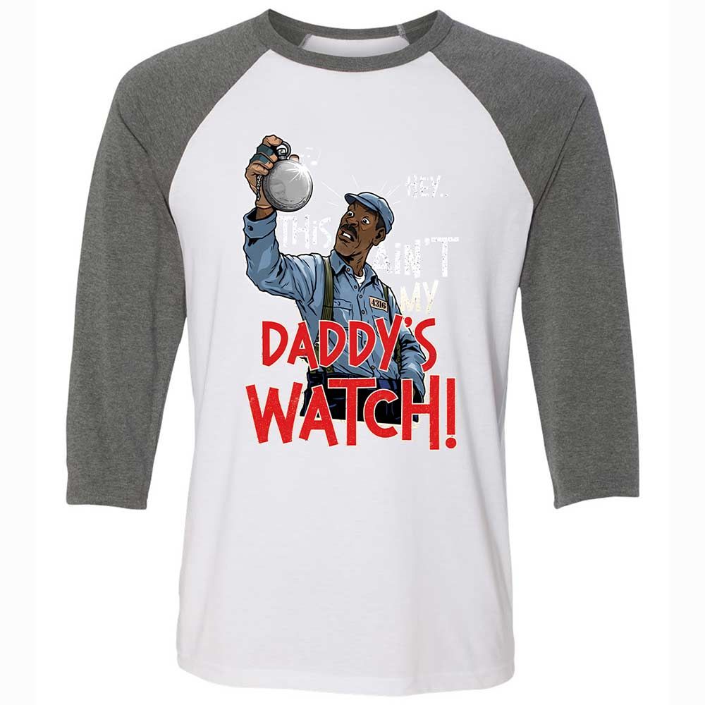 This Ain't My Daddy's Watch - White/Deep Heather - 11