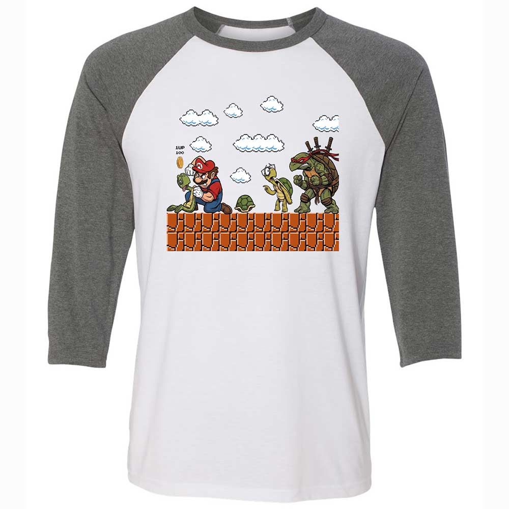Turtle Trouble - White/Deep Heather - 11
