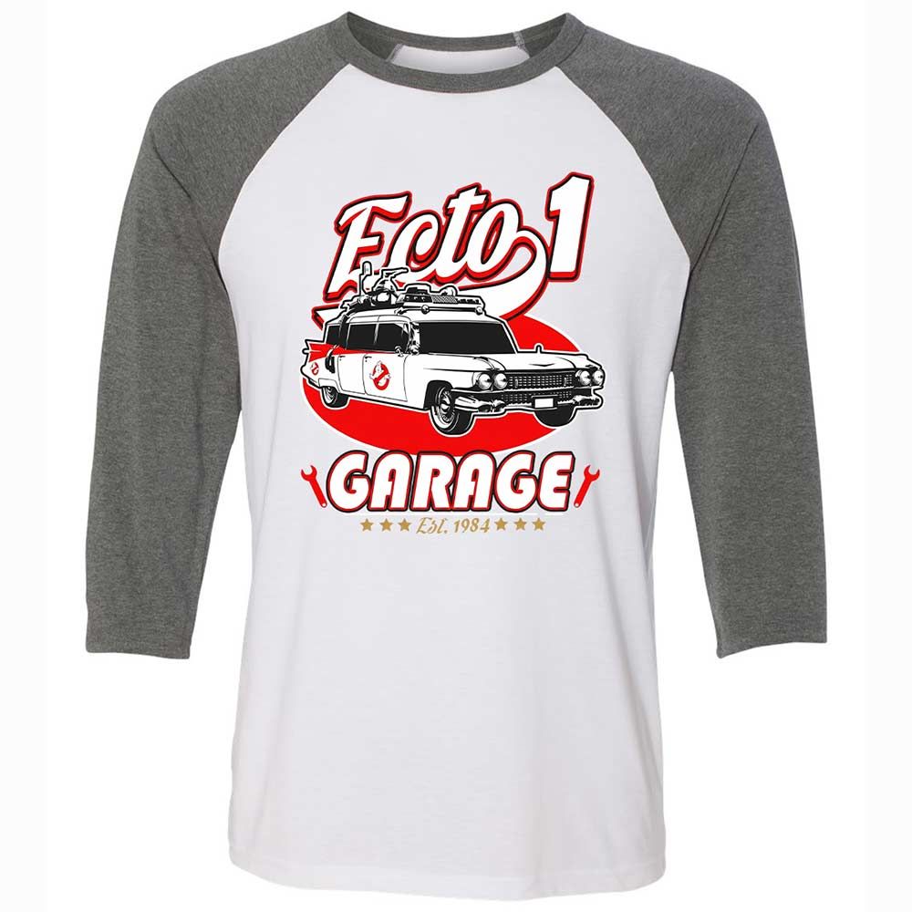 Unisex 3/4 Baseball Tee - SYU5KM6T - White/Deep Heather - 11