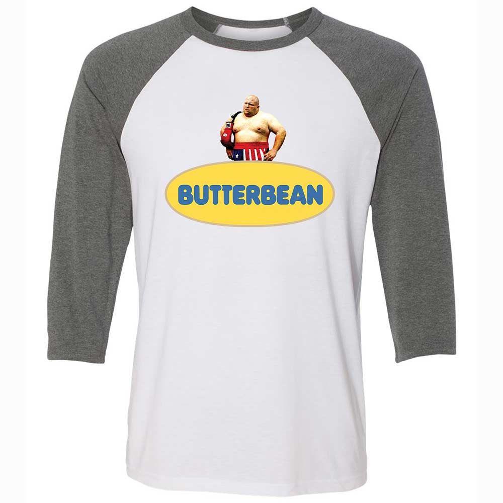 Hilarious Butterbean Boxing - White/Deep Heather - 11