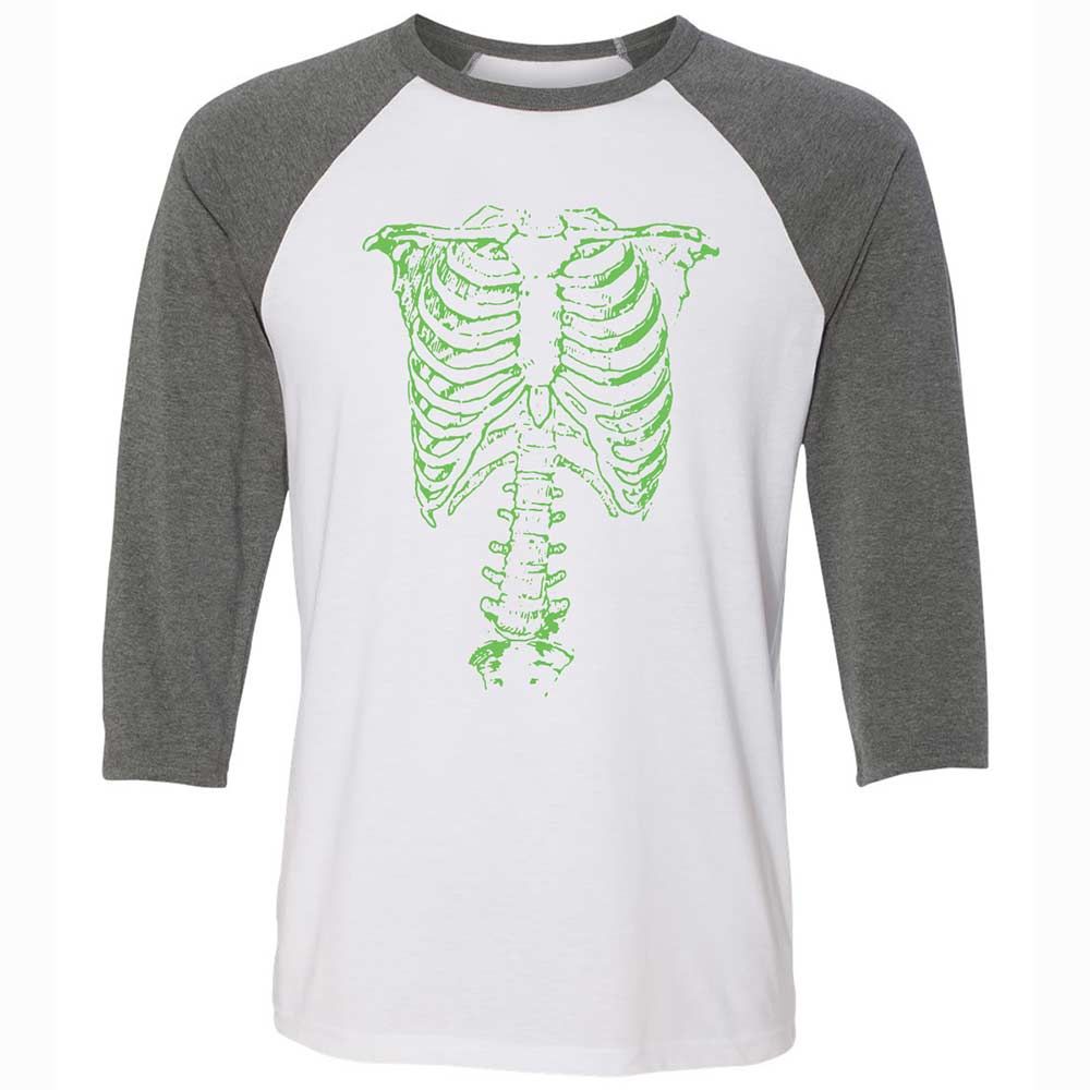 This Is Green Ribcage - White/Deep Heather - 11
