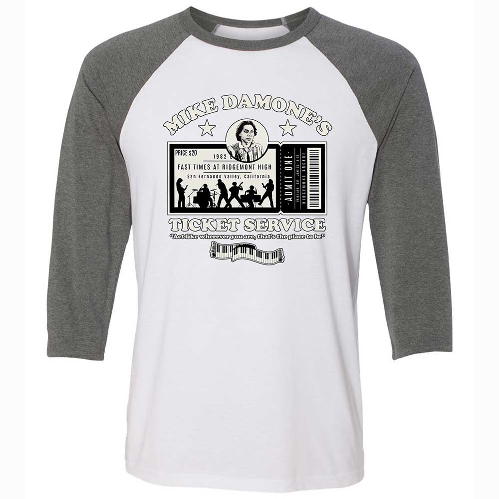 Damone's Ticket Service - White/Deep Heather - 11
